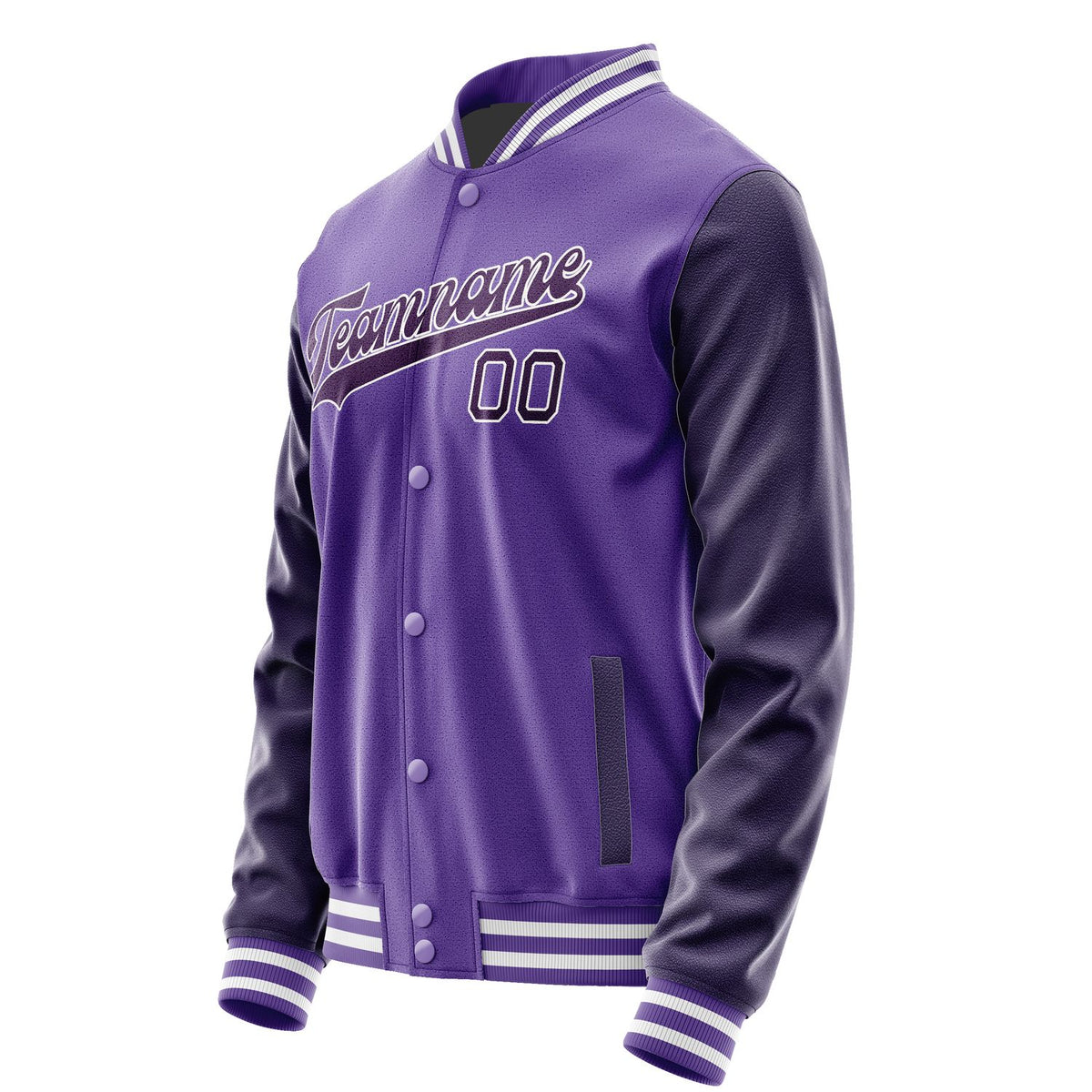 Custom Light Purple Purple Jacket JA2323072318B31807