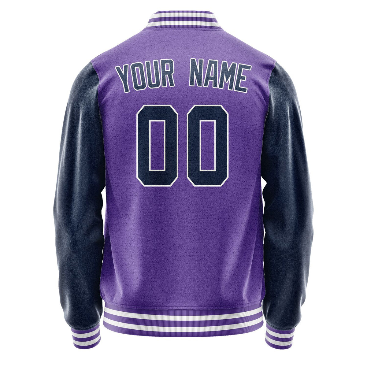 Custom Light Purple Blue Jacket JA2323102318B31810