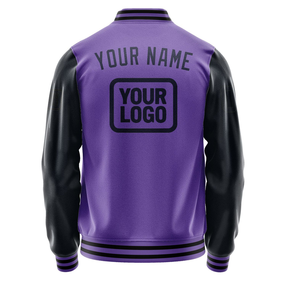 Custom Light Purple Navy Jacket JA232311231717111117