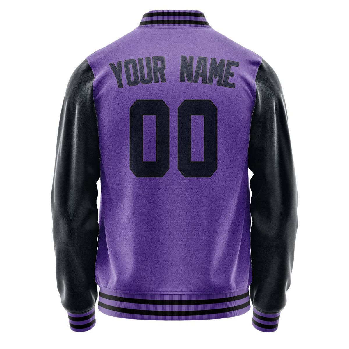 Custom Light Purple Navy Jacket JA2323112317B31711