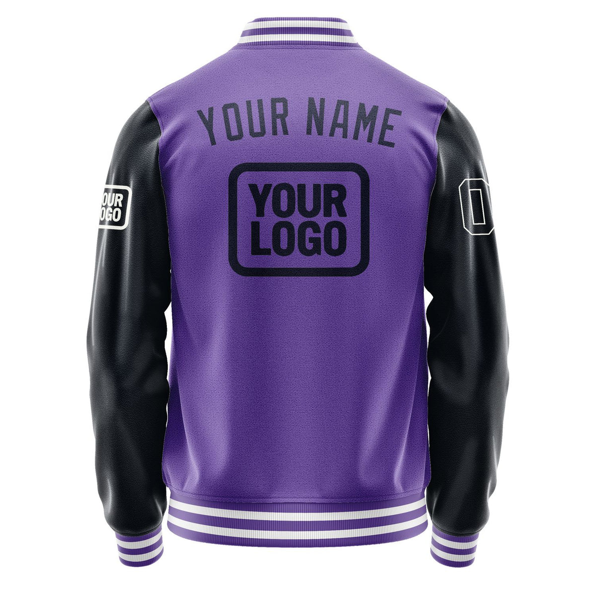 Custom Light Purple Navy Jacket JA232311231818111118