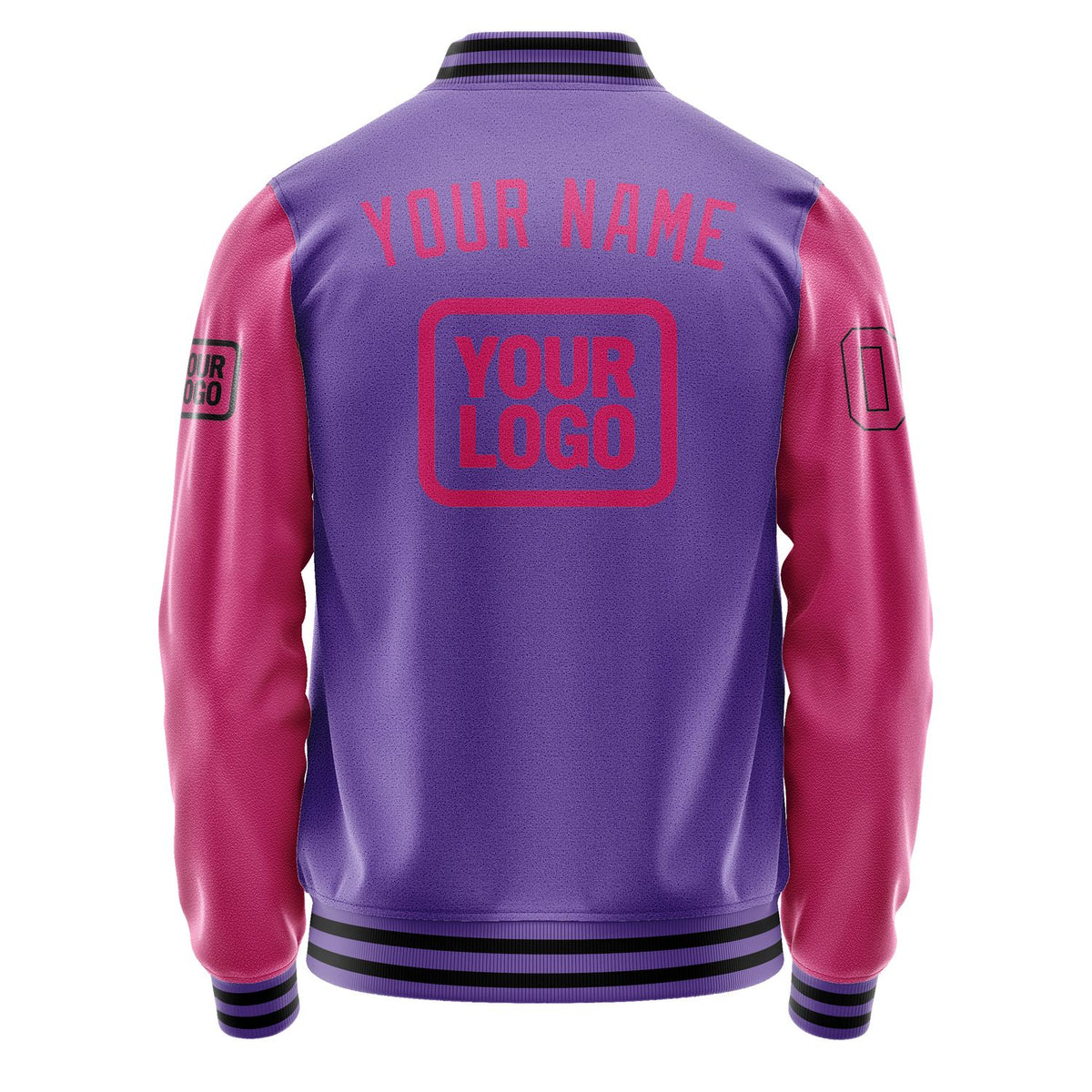 Custom Light Purple Pink Jacket JA232313231717131317