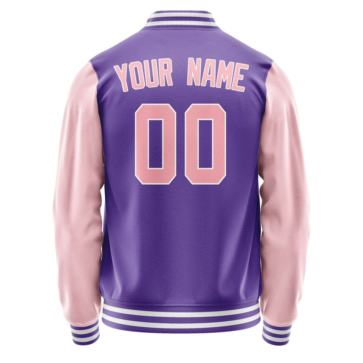 Custom Light Purple Light Pink Jacket JA2323212318B31821