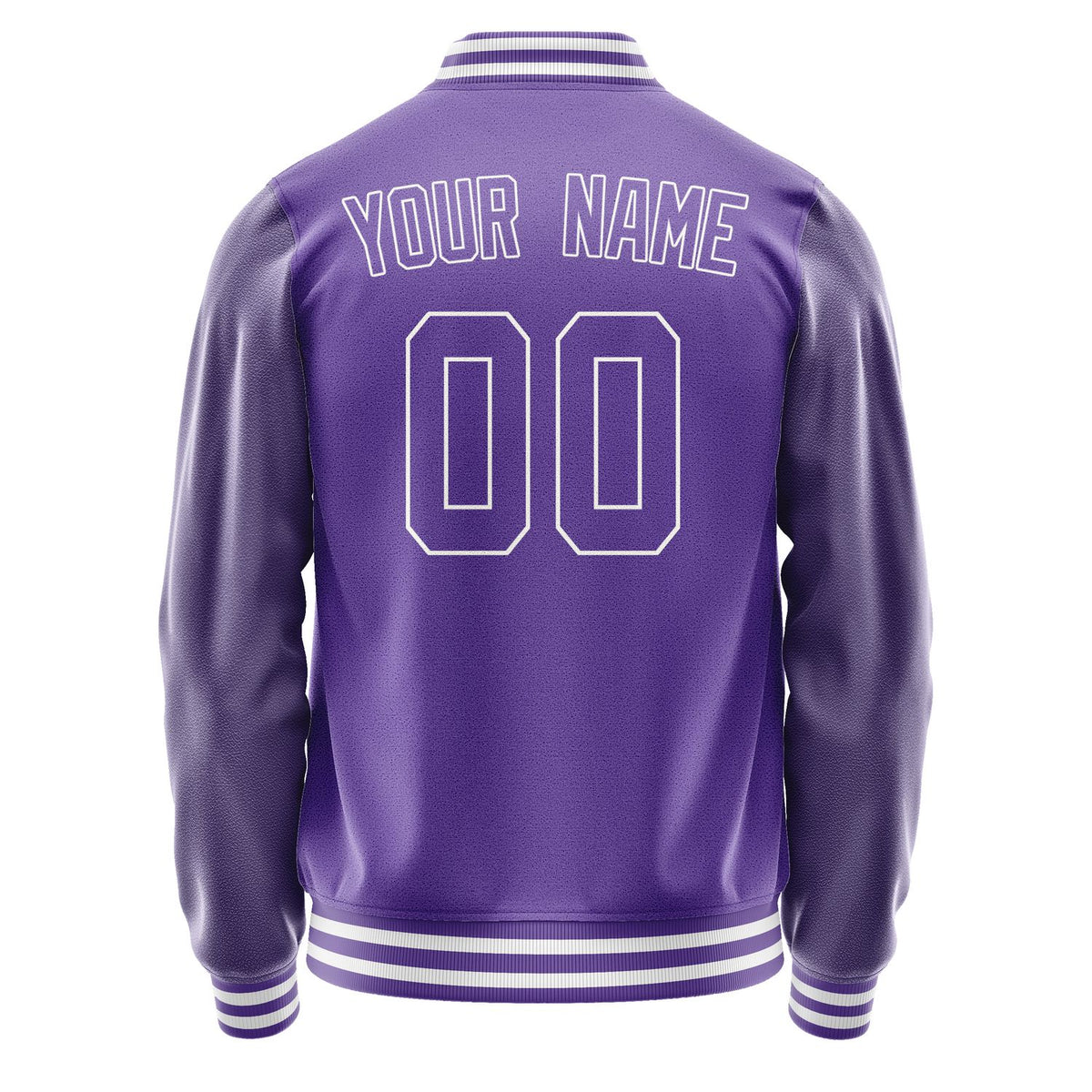 Custom Light Purple Light Purple Jacket JA2323232318B31823