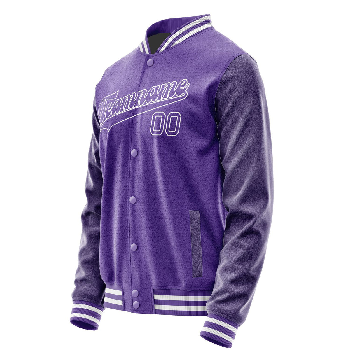 Custom Light Purple Light Purple Jacket JA2323232318B31823