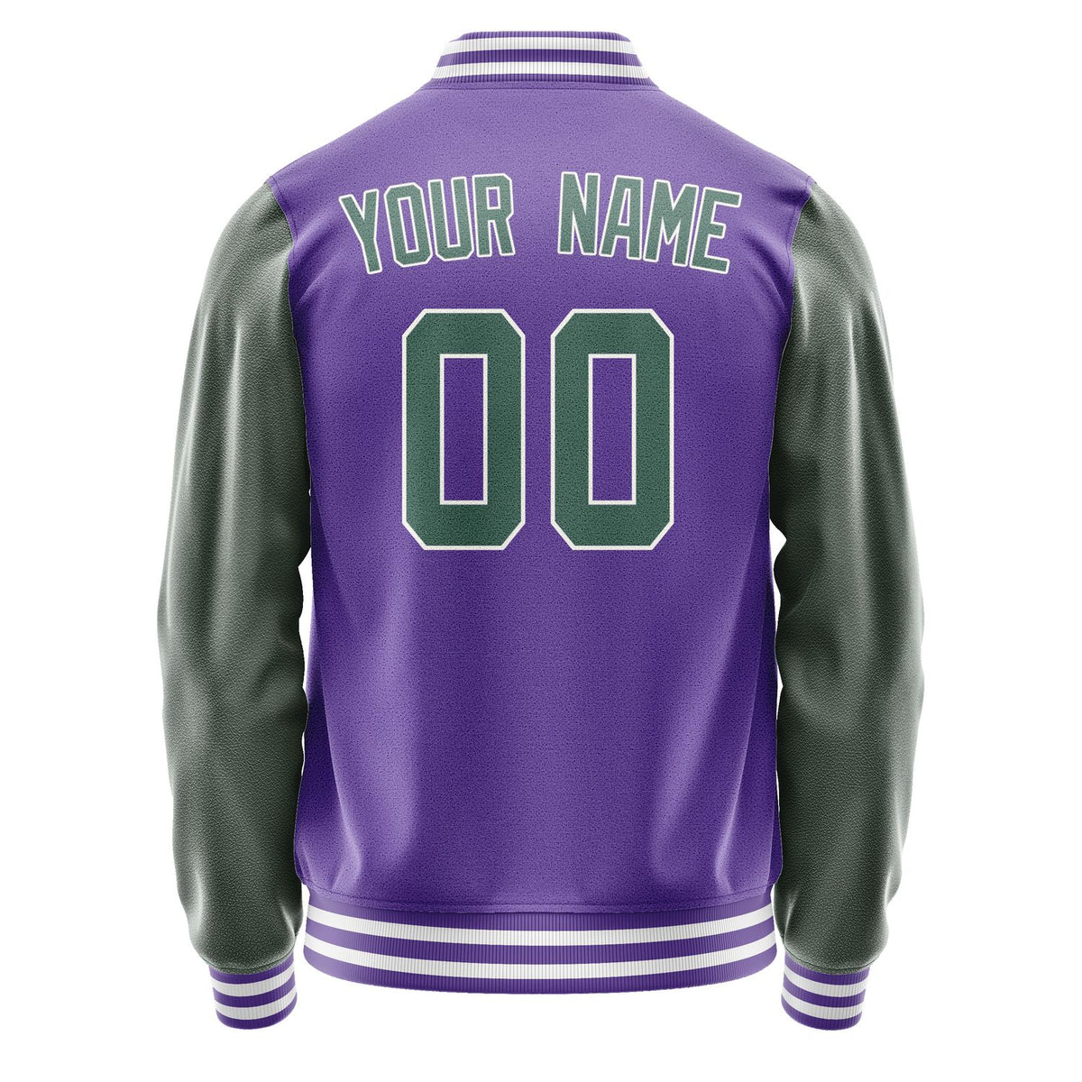 Custom Light Purple Blue Green Jacket JA2323272318B31827