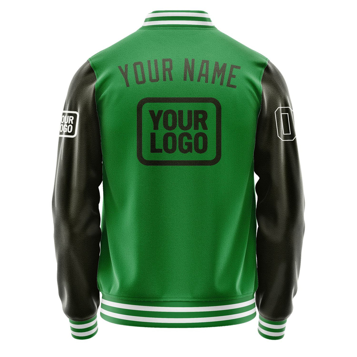 Custom Emerald Green Olive Jacket JA242402241818020218