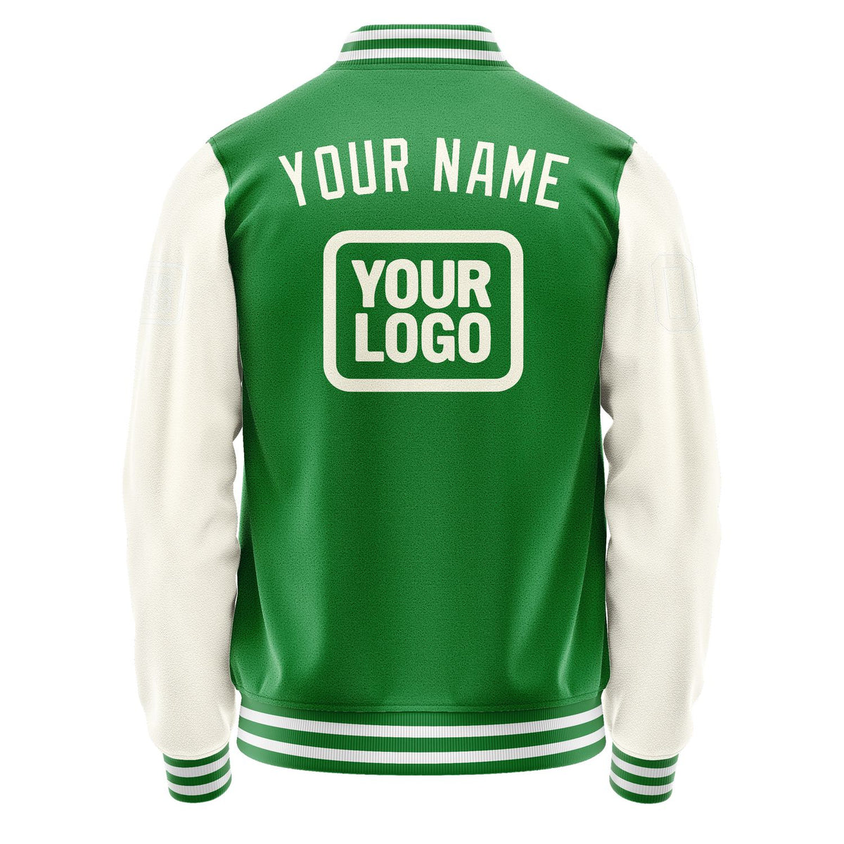 Custom Emerald Green Cream Jacket JA242403241818030318