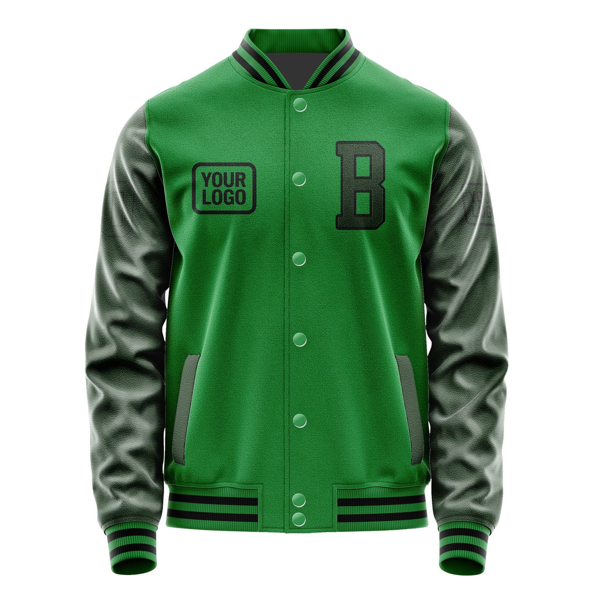 Custom Emerald Green Dark Green Jacket JA242406241717060617