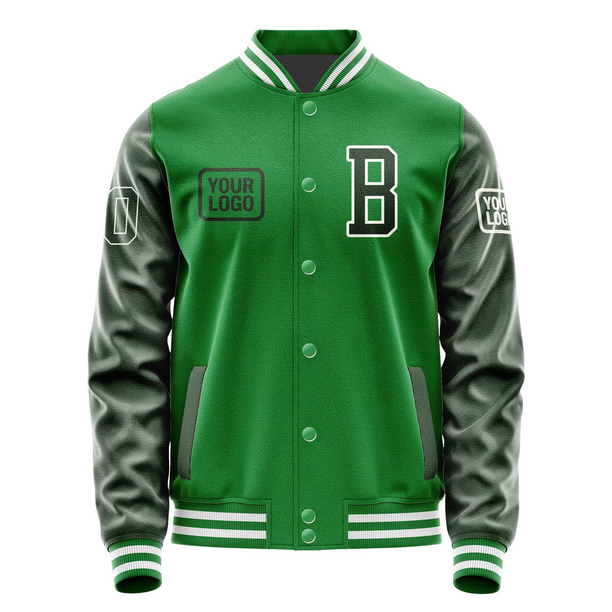 Custom Emerald Green Dark Green Jacket JA242406241818060618