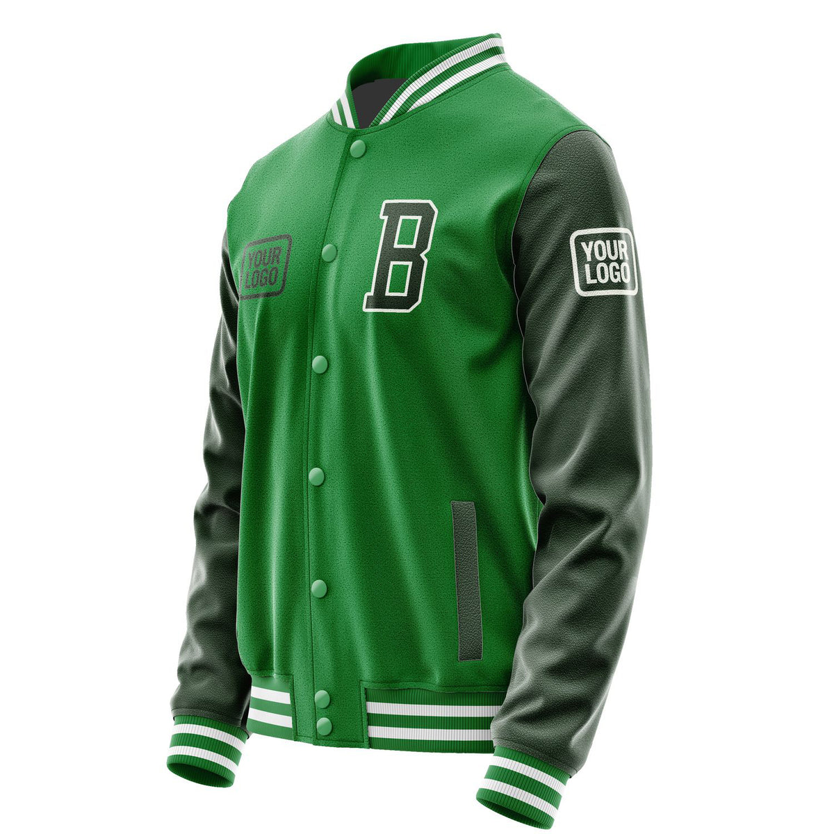 Custom Emerald Green Dark Green Jacket JA242406241818060618