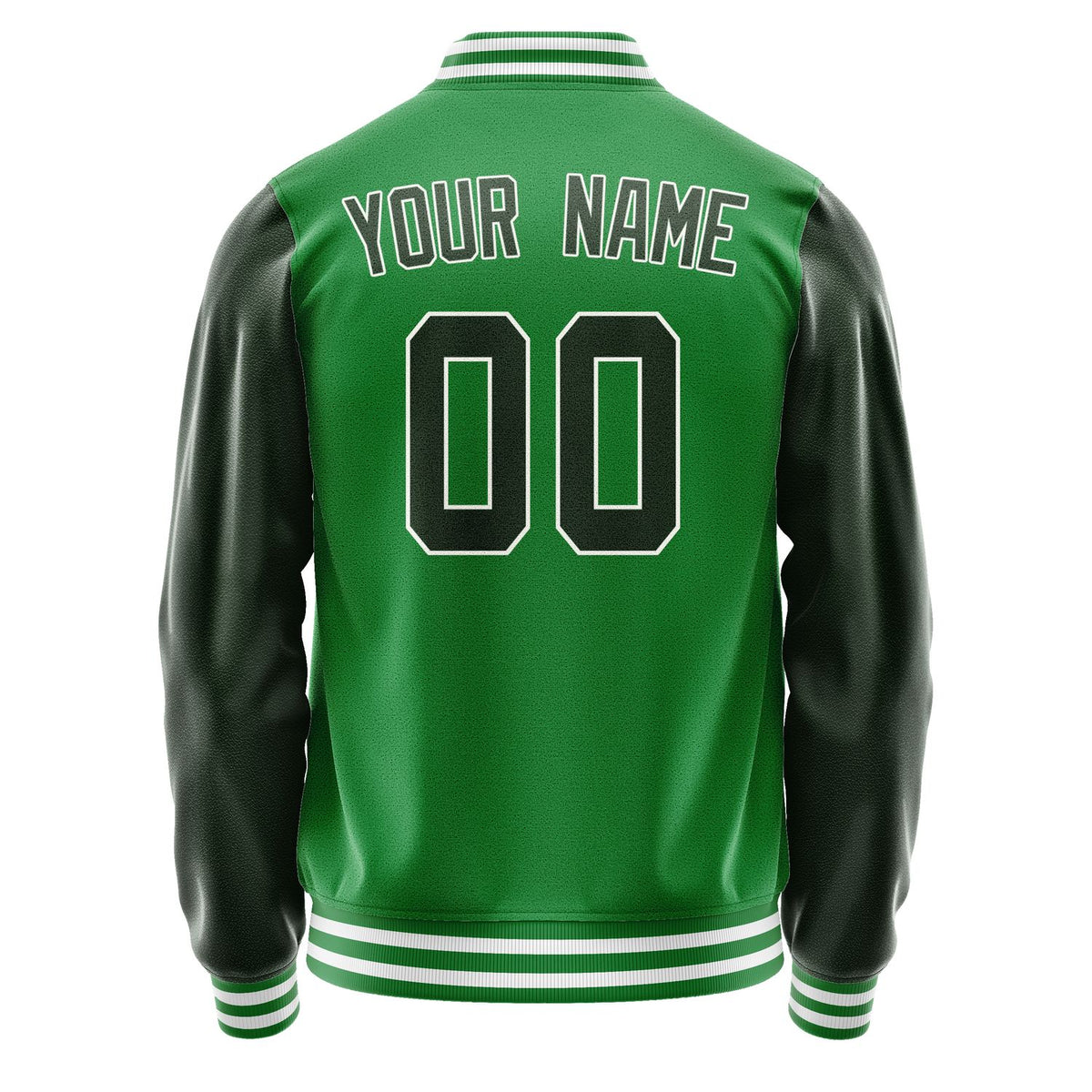 Custom Emerald Green Dark Green Jacket JA2424062418B31806