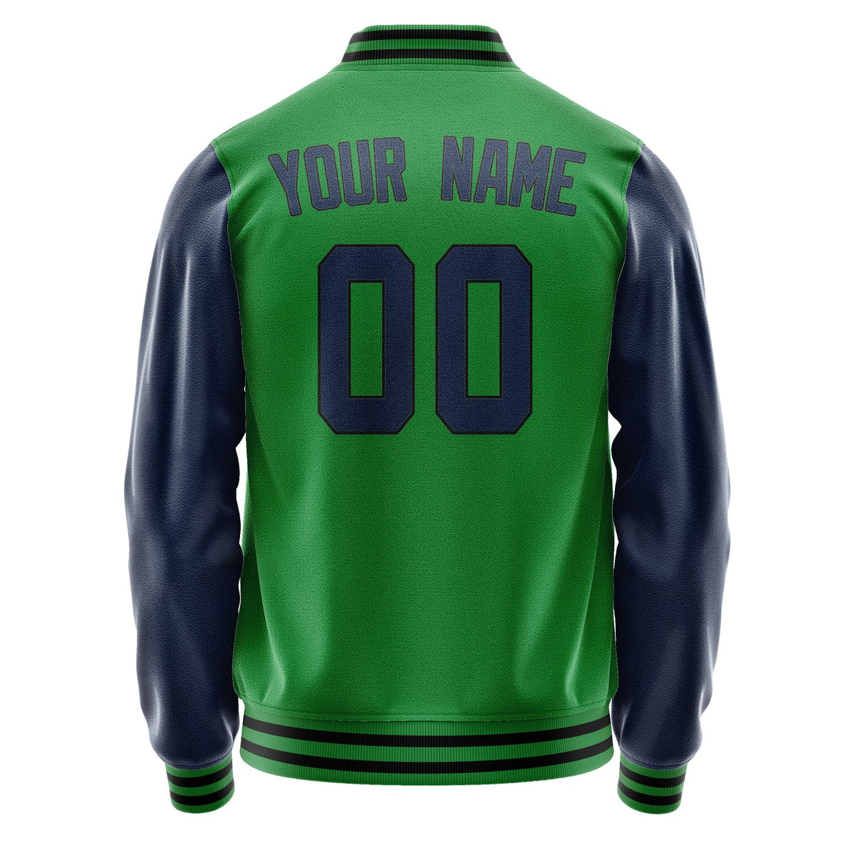 Custom Emerald Green Blue Jacket JA2424102417B31710