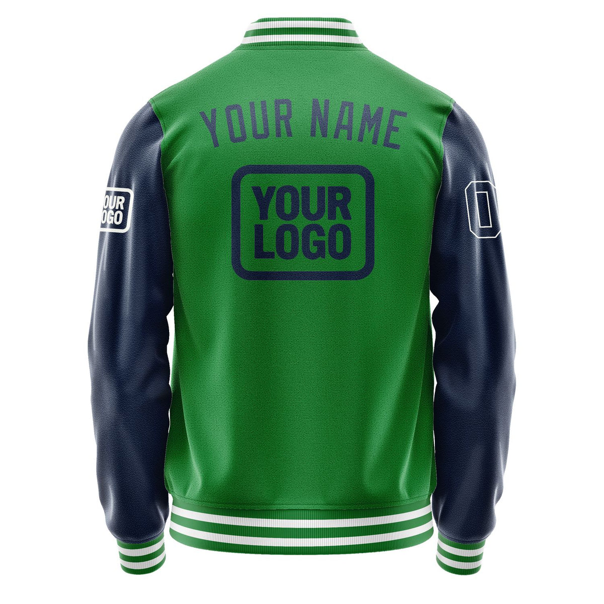 Custom Emerald Green Blue Jacket JA242410241818101018