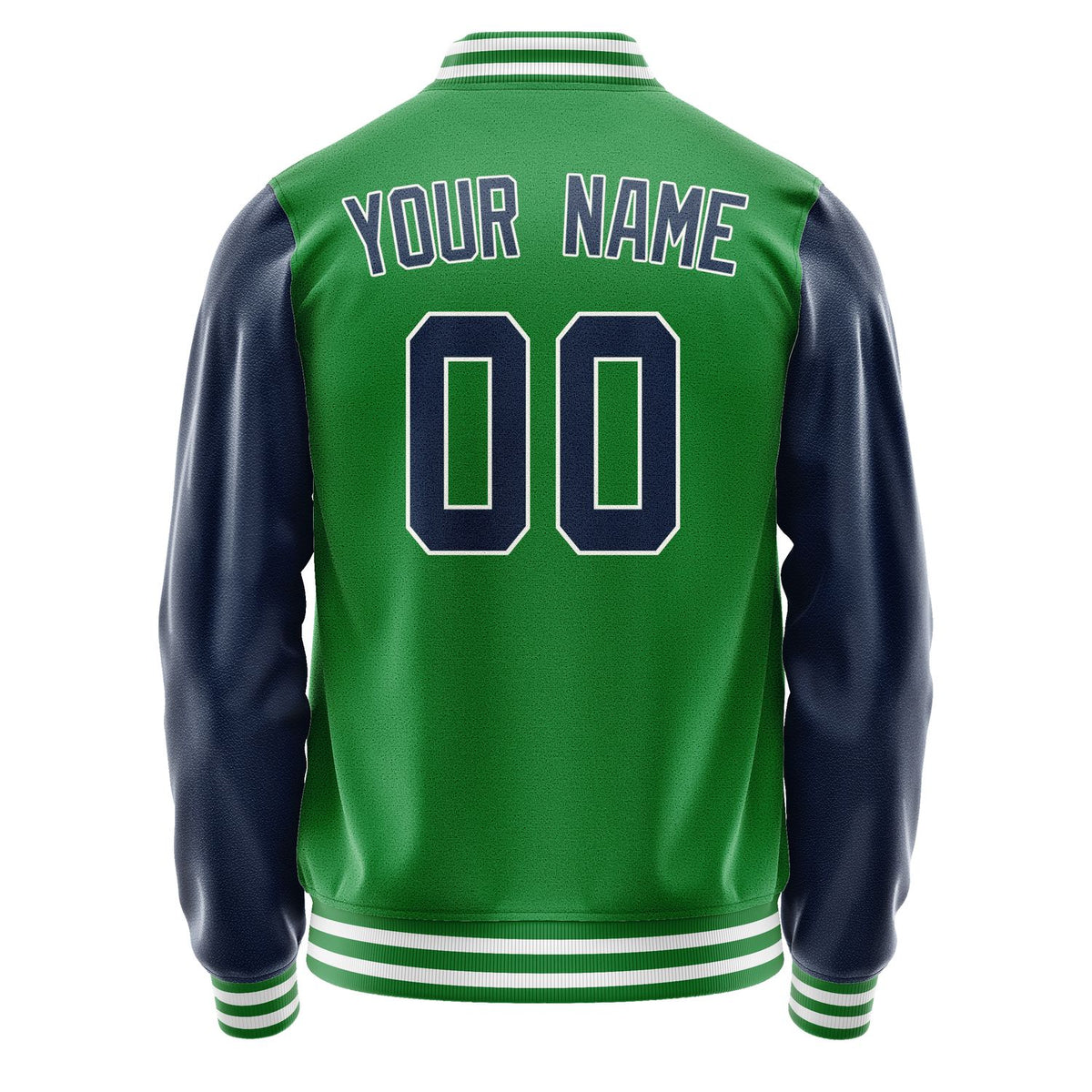 Custom Emerald Green Blue Jacket JA2424102418B31810