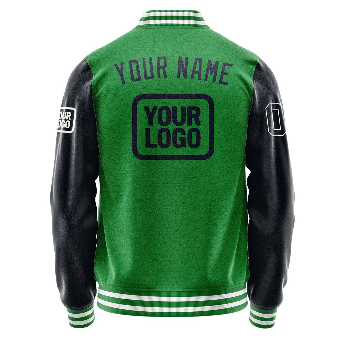 Custom Emerald Green Navy Jacket JA242411241818111118