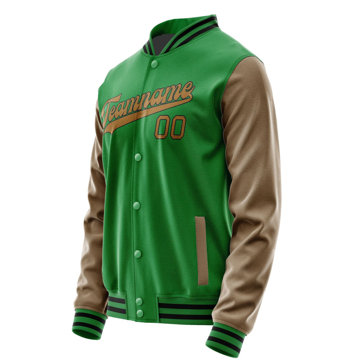 Custom Emerald Green Khaki Jacket JA2424222417B31722