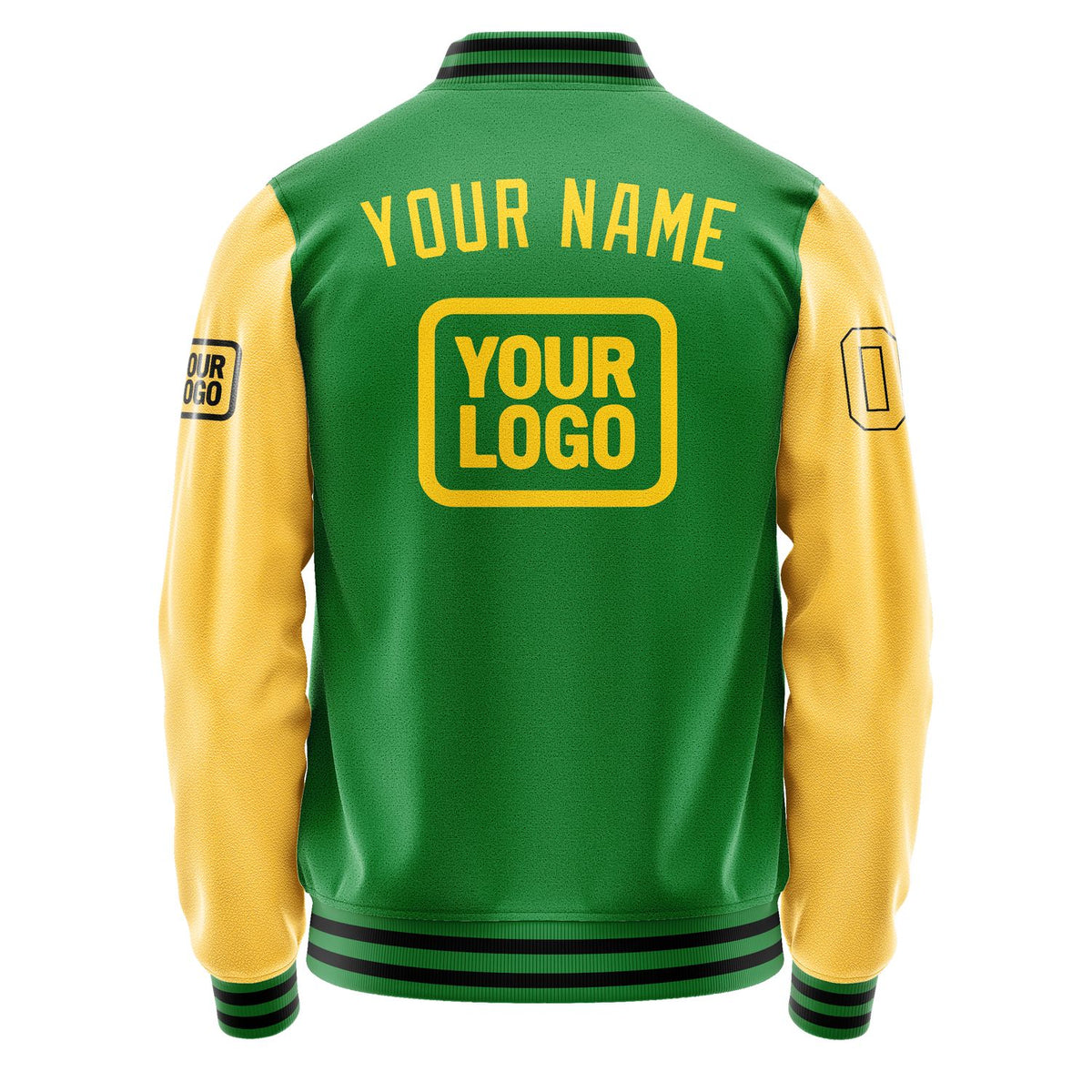 Custom Emerald Green Gold Jacket JA242430241717303017