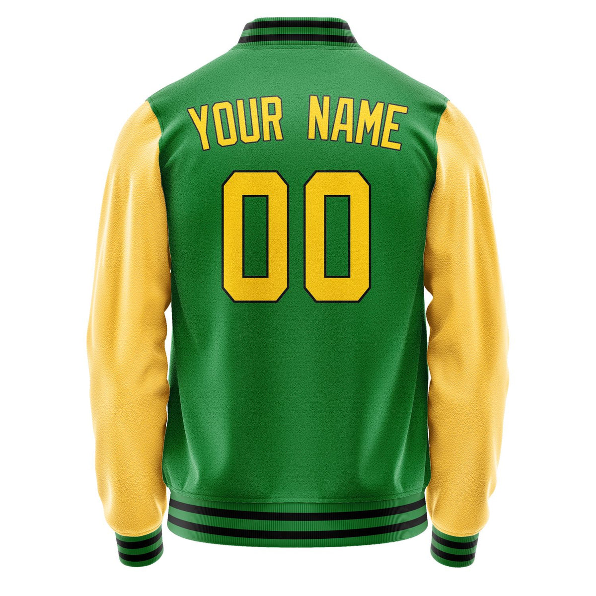 Custom Emerald Green Gold Jacket JA2424302417B31730