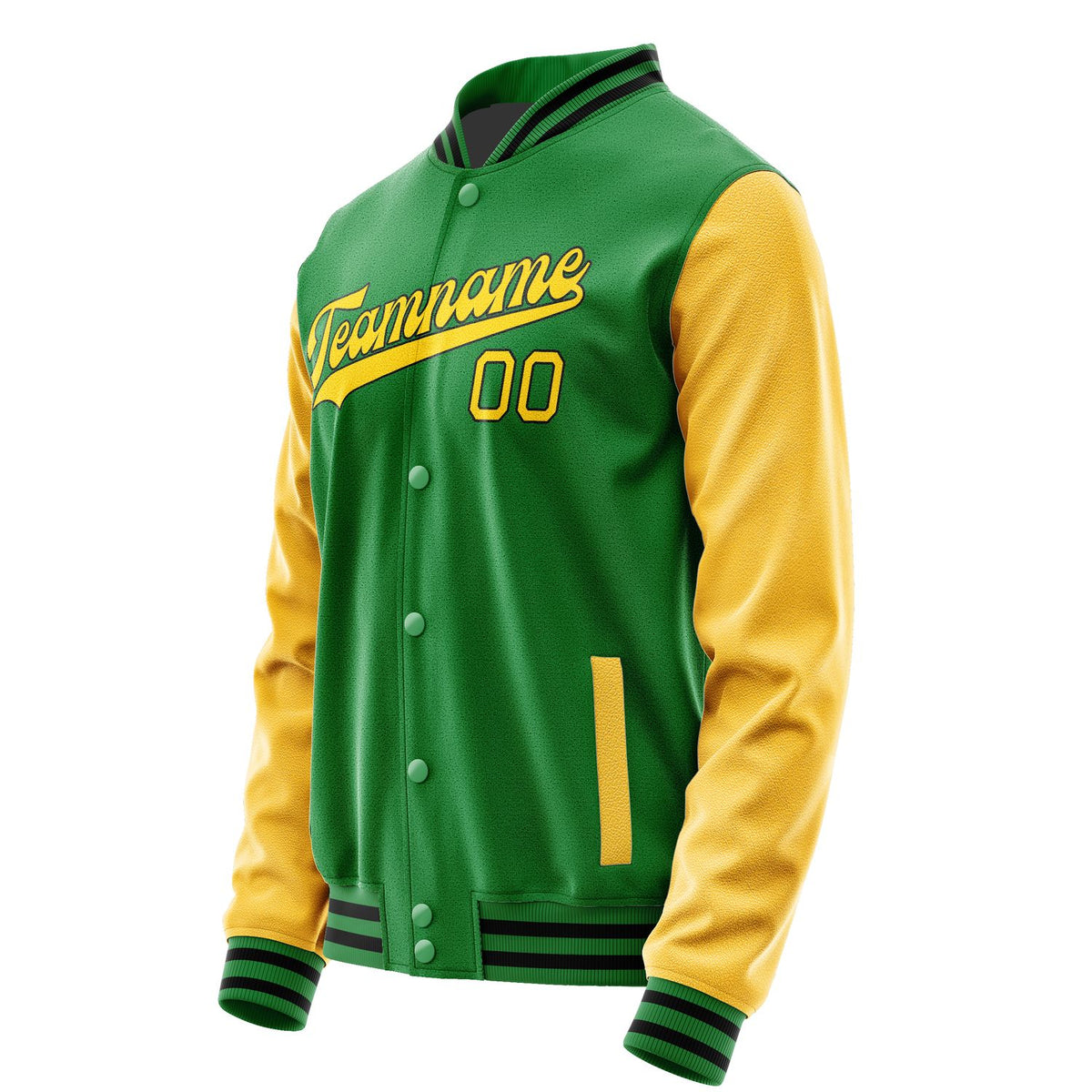 Custom Emerald Green Gold Jacket JA2424302417B31730