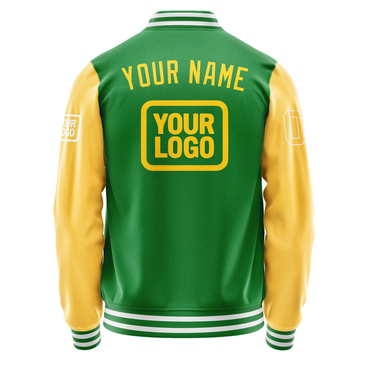 Custom Emerald Green Gold Jacket JA242430241818303018