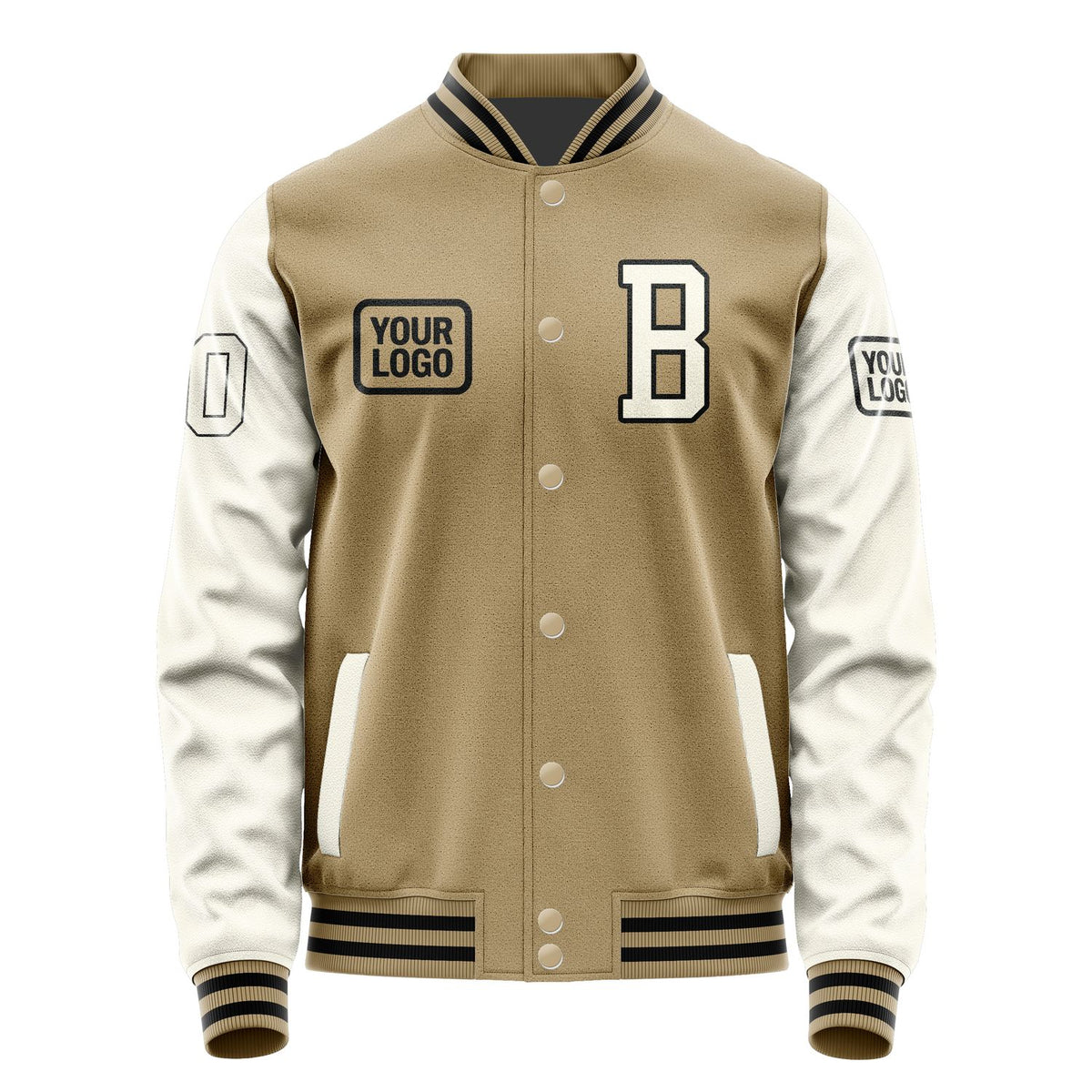 Custom Light Khaki Cream Jacket JA252503251717030317