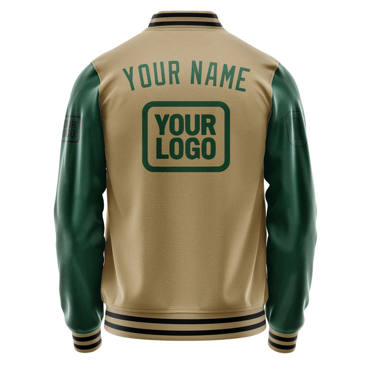 Custom Light Khaki Green Jacket JA252505251717050517