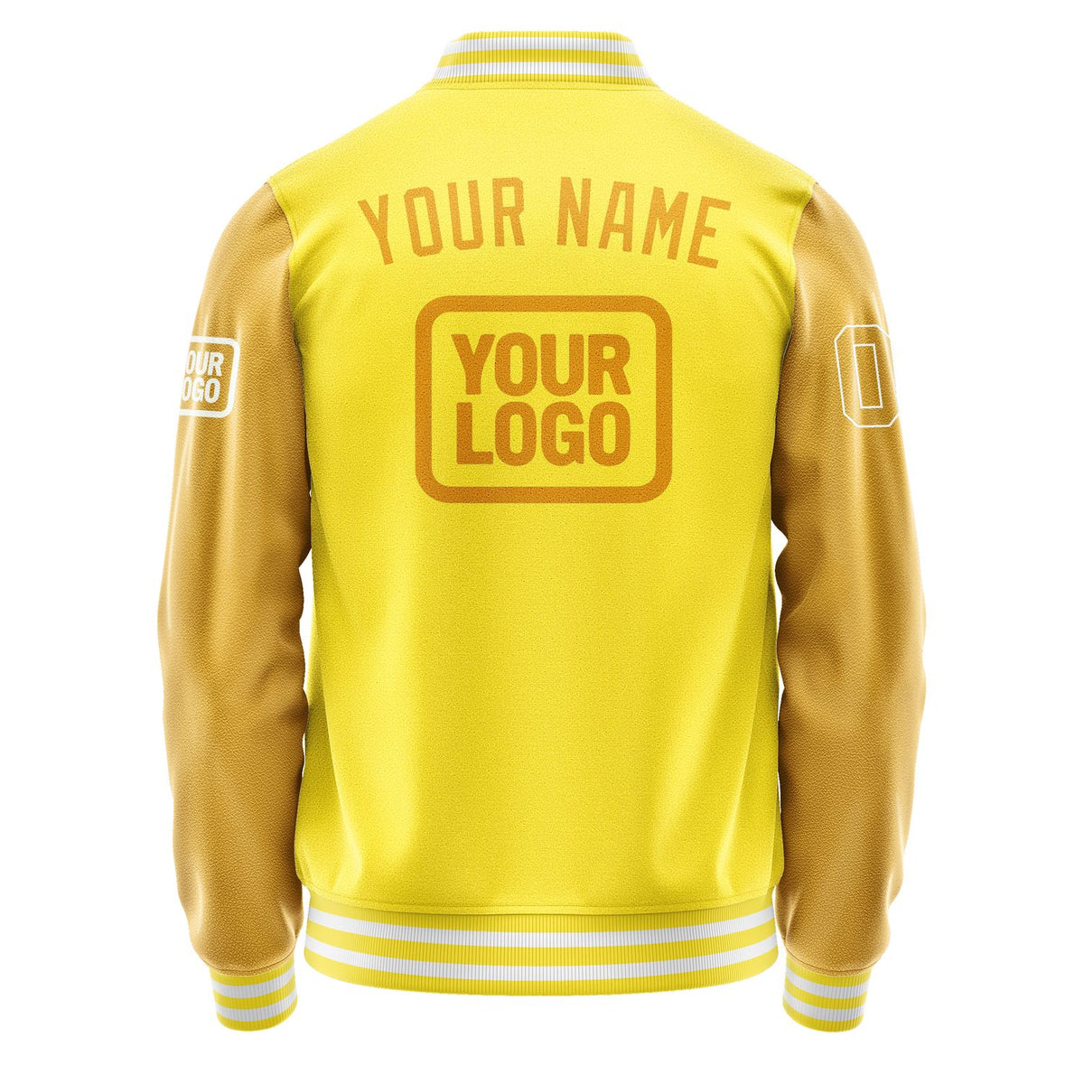 Custom Light Yellow Yellow Jacket JA262619261818191918