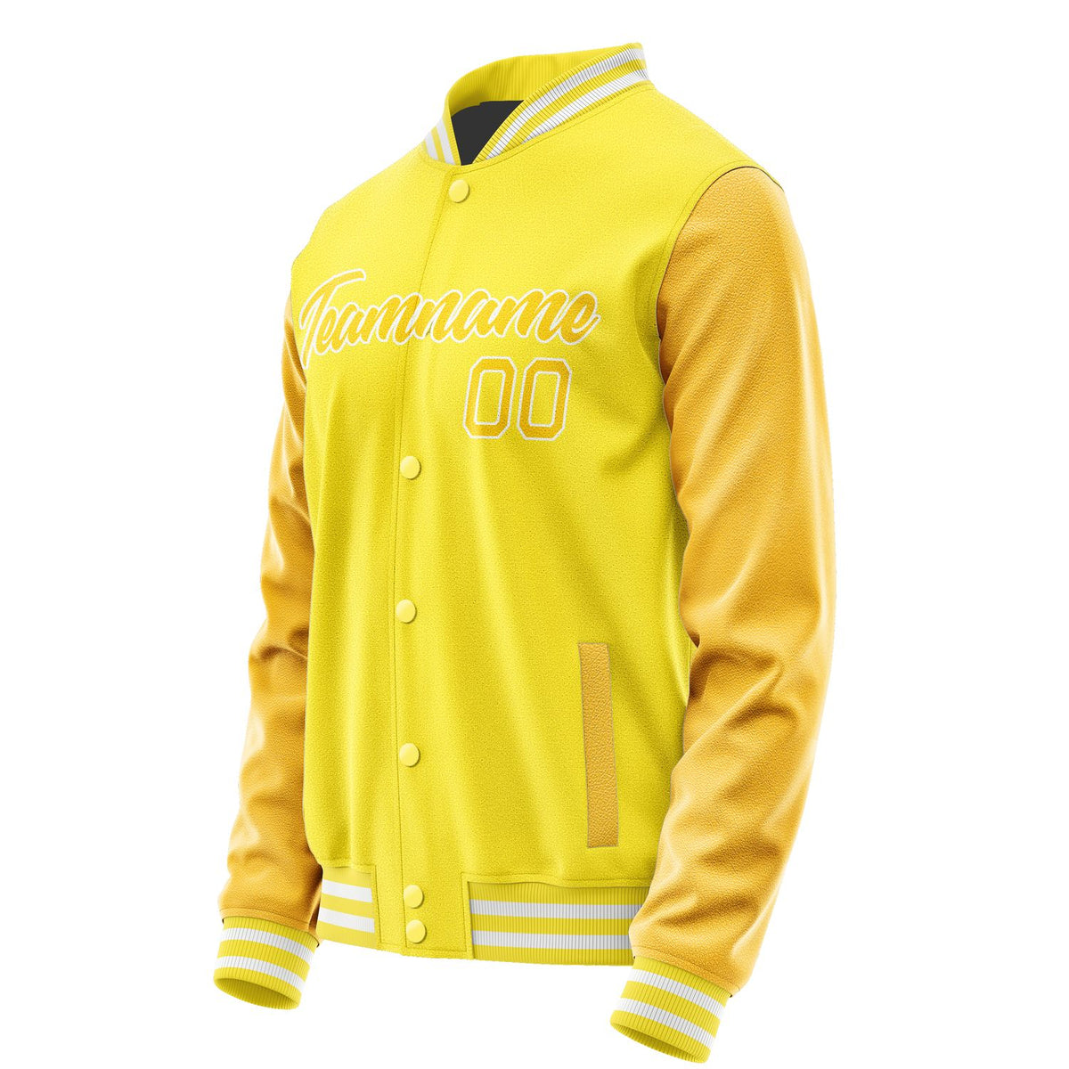 Custom Light Yellow Gold Jacket JA2626302618B21830