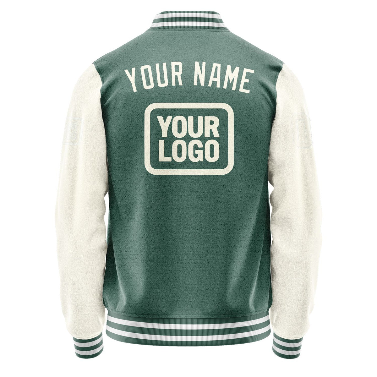 Custom Blue Green Cream Jacket JA272703271818030318