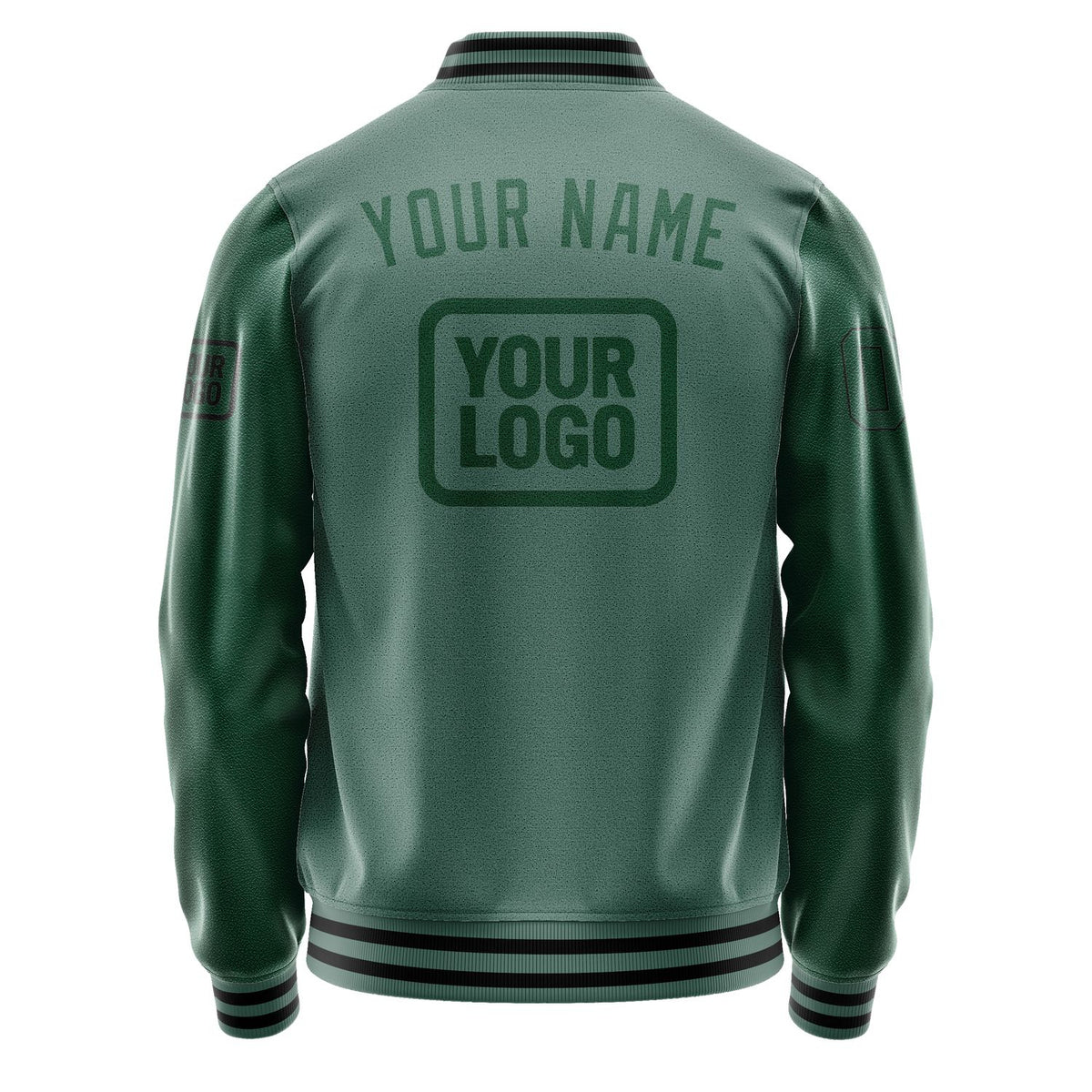 Custom Blue Green Green Jacket JA272705271717050517