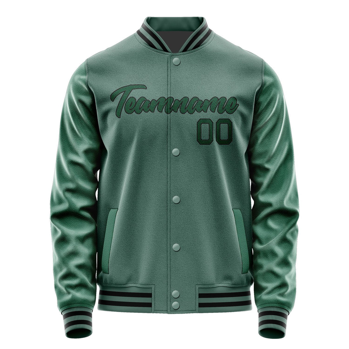 Custom Blue Green Green Jacket JA2727052717B21705