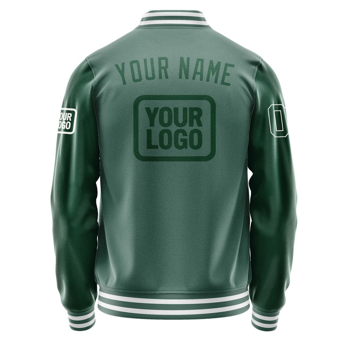 Custom Blue Green Green Jacket JA272705271818050518