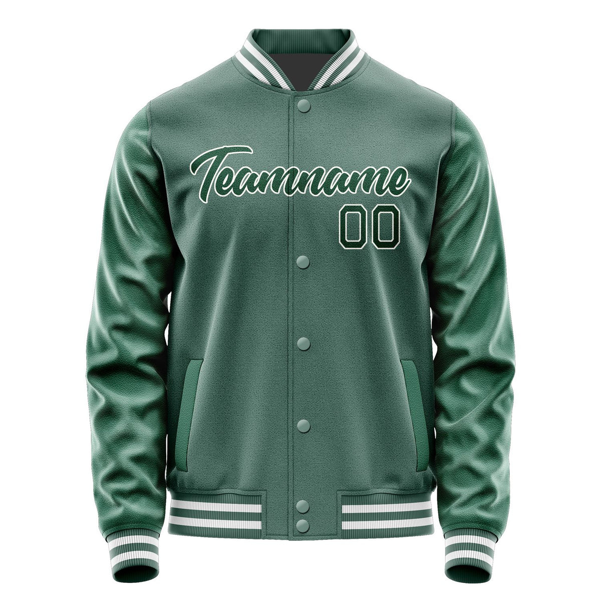 Custom Blue Green Green Jacket JA2727052718B21805