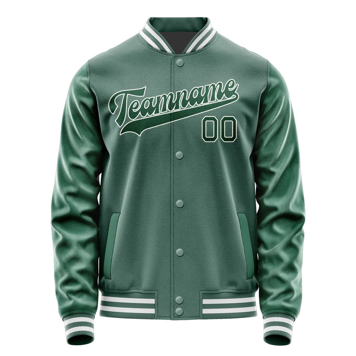 Custom Blue Green Green Jacket JA2727052718B31805