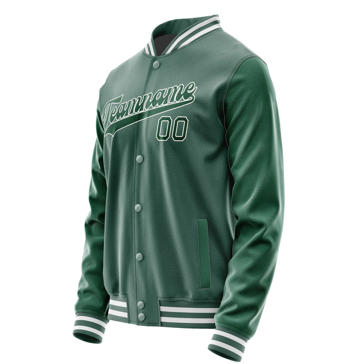 Custom Blue Green Green Jacket JA2727052718B31805