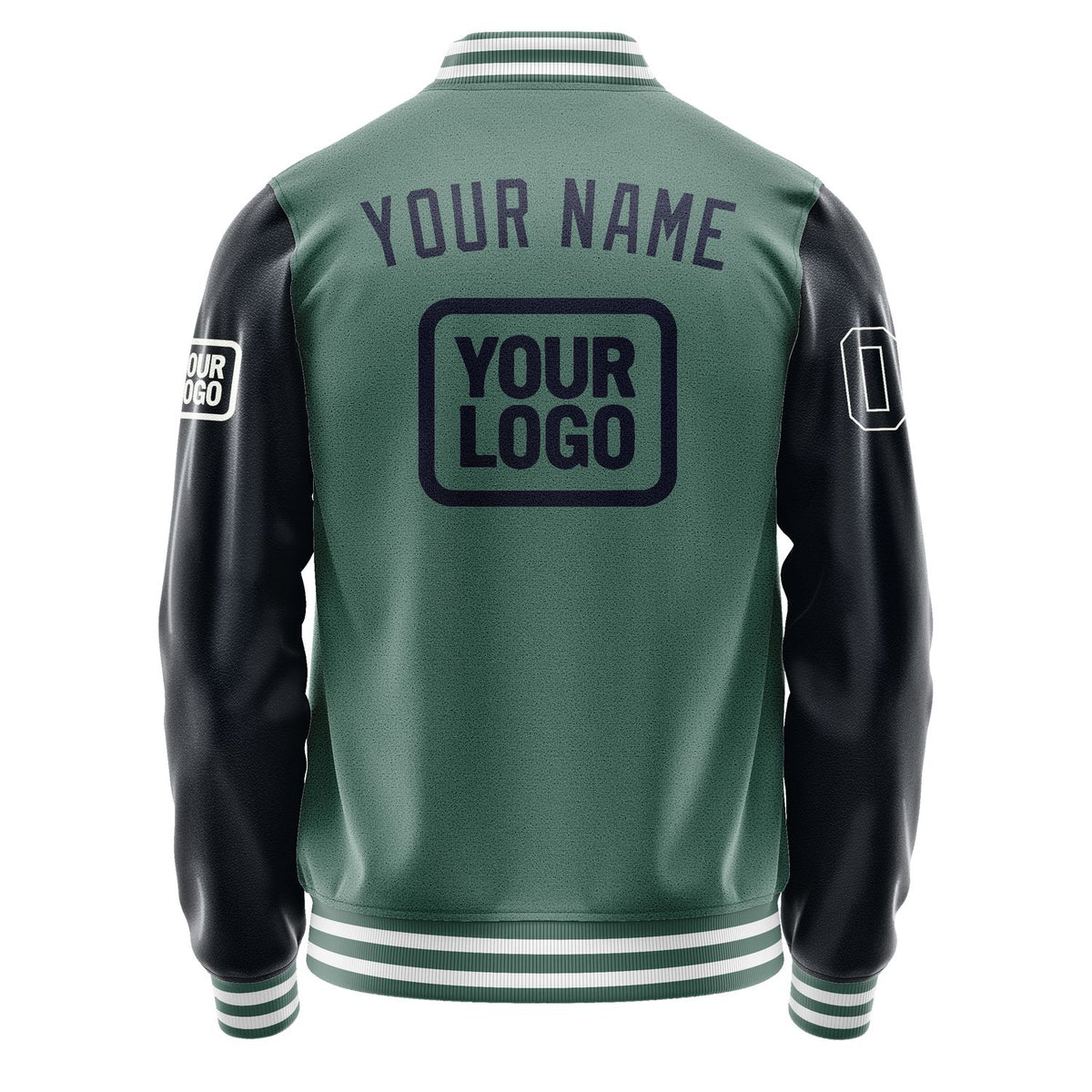 Custom Blue Green Navy Jacket JA272711271818111118