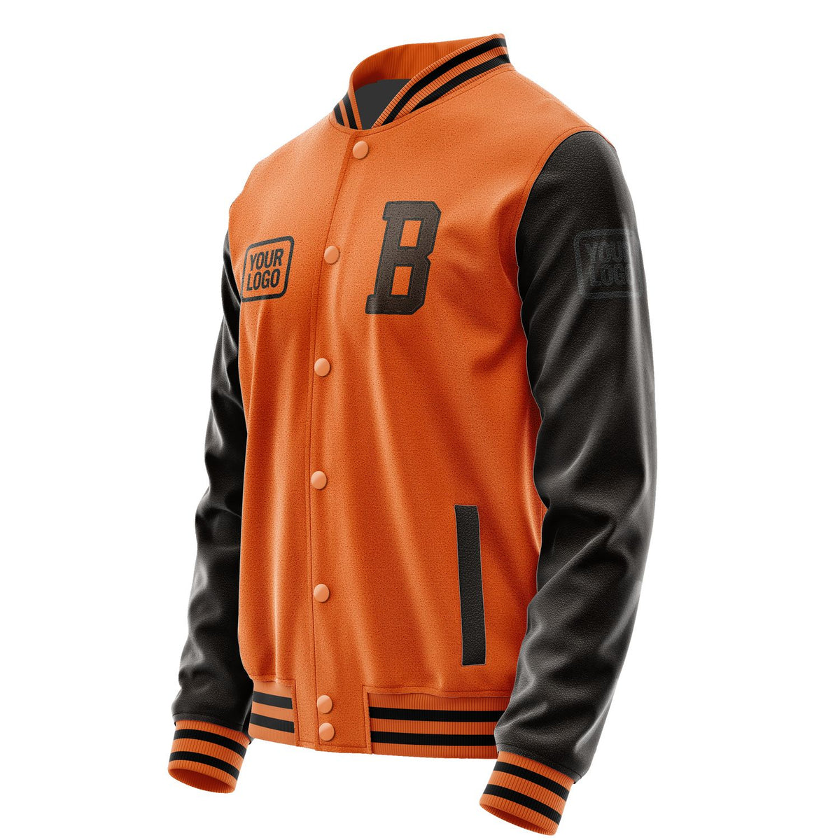 Custom Orange Brown Jacket JA282801281717010117