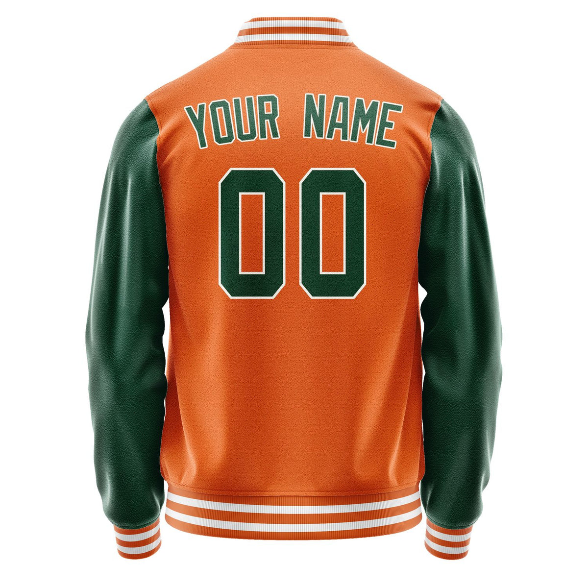 Custom Orange Green Jacket JA2828052818B31805