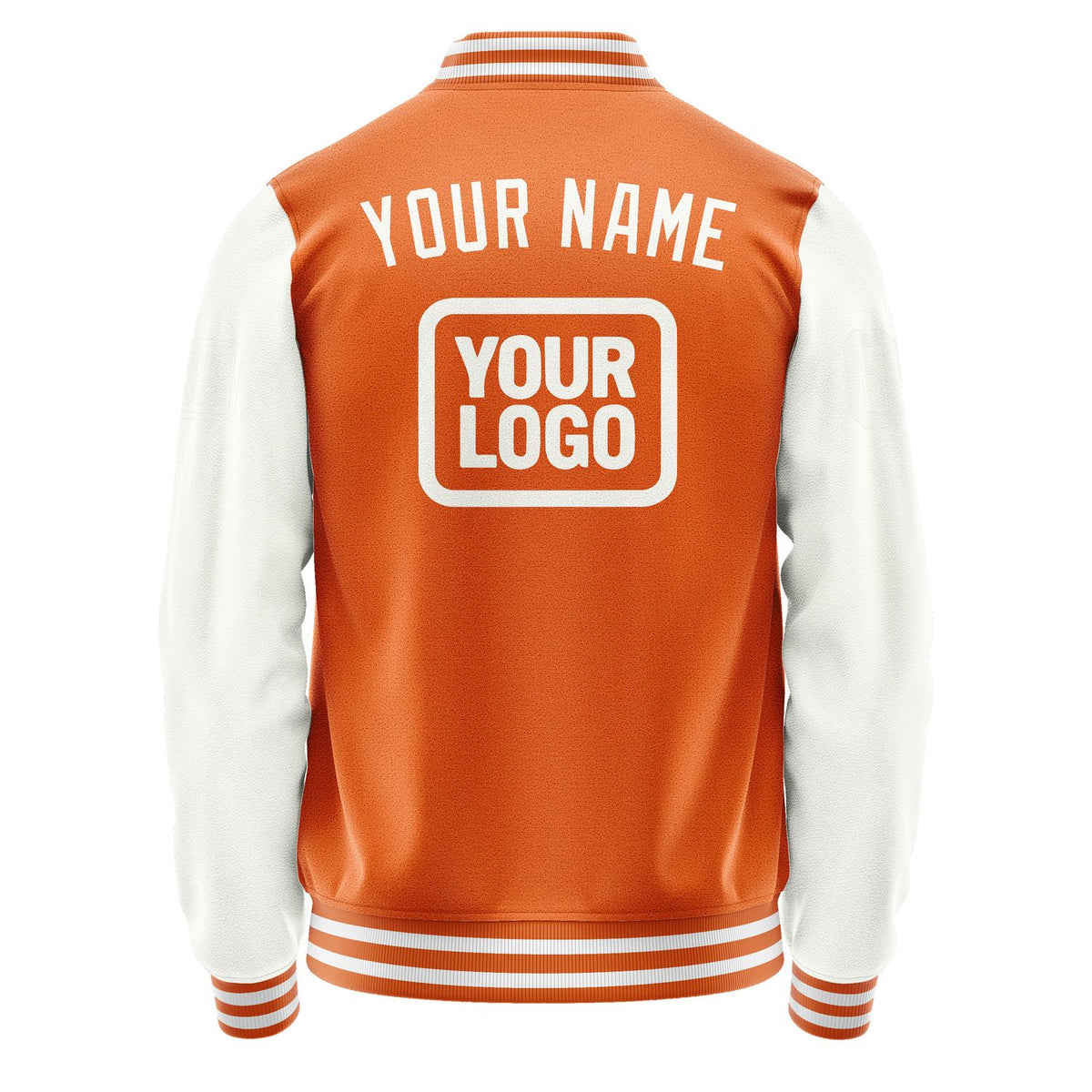 Custom Orange White Jacket JA282818281818181818