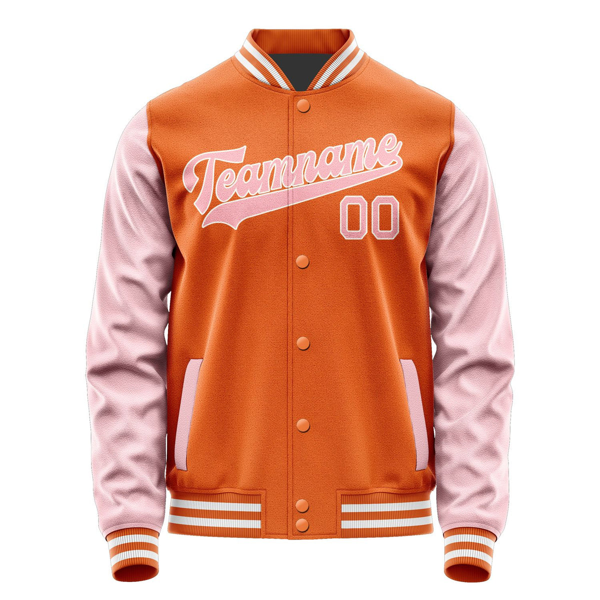 Custom Orange Light Pink Jacket JA2828212818B31821