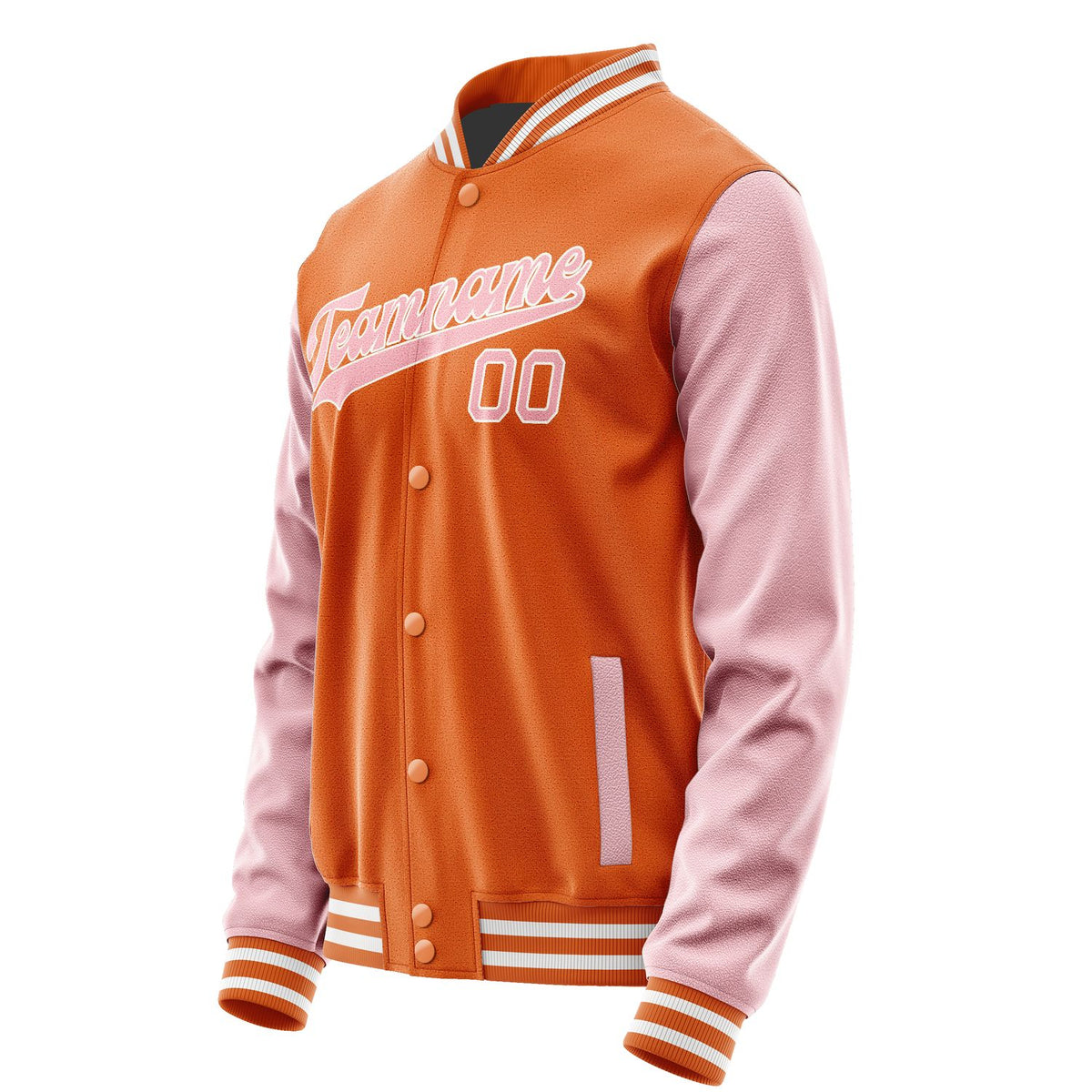 Custom Orange Light Pink Jacket JA2828212818B31821