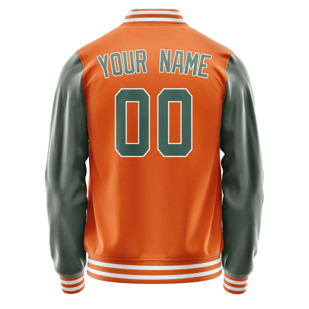 Custom Orange Blue Green Jacket JA2828272818B31827