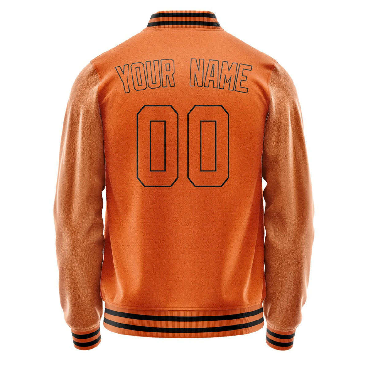 Custom Orange Orange Jacket JA2828282817B31728