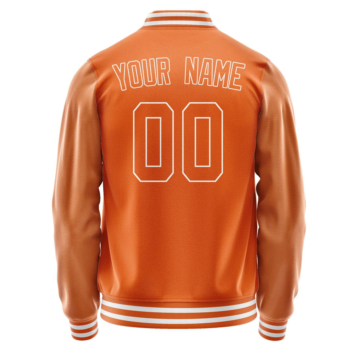 Custom Orange Orange Jacket JA2828282818B31828