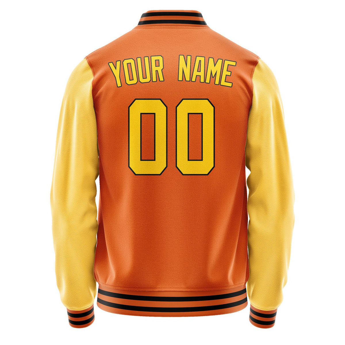 Custom Orange Gold Jacket JA2828302817B31730