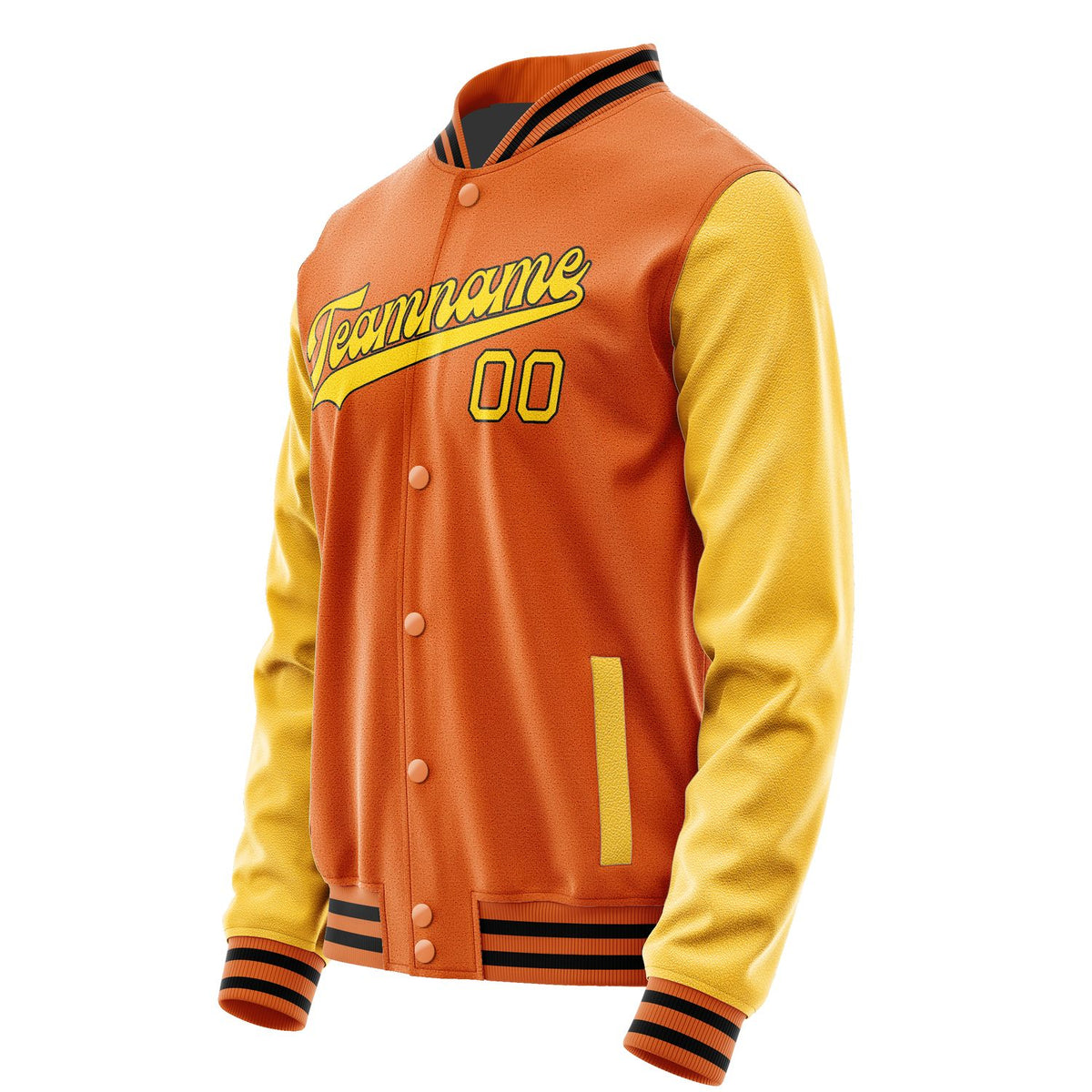 Custom Orange Gold Jacket JA2828302817B31730