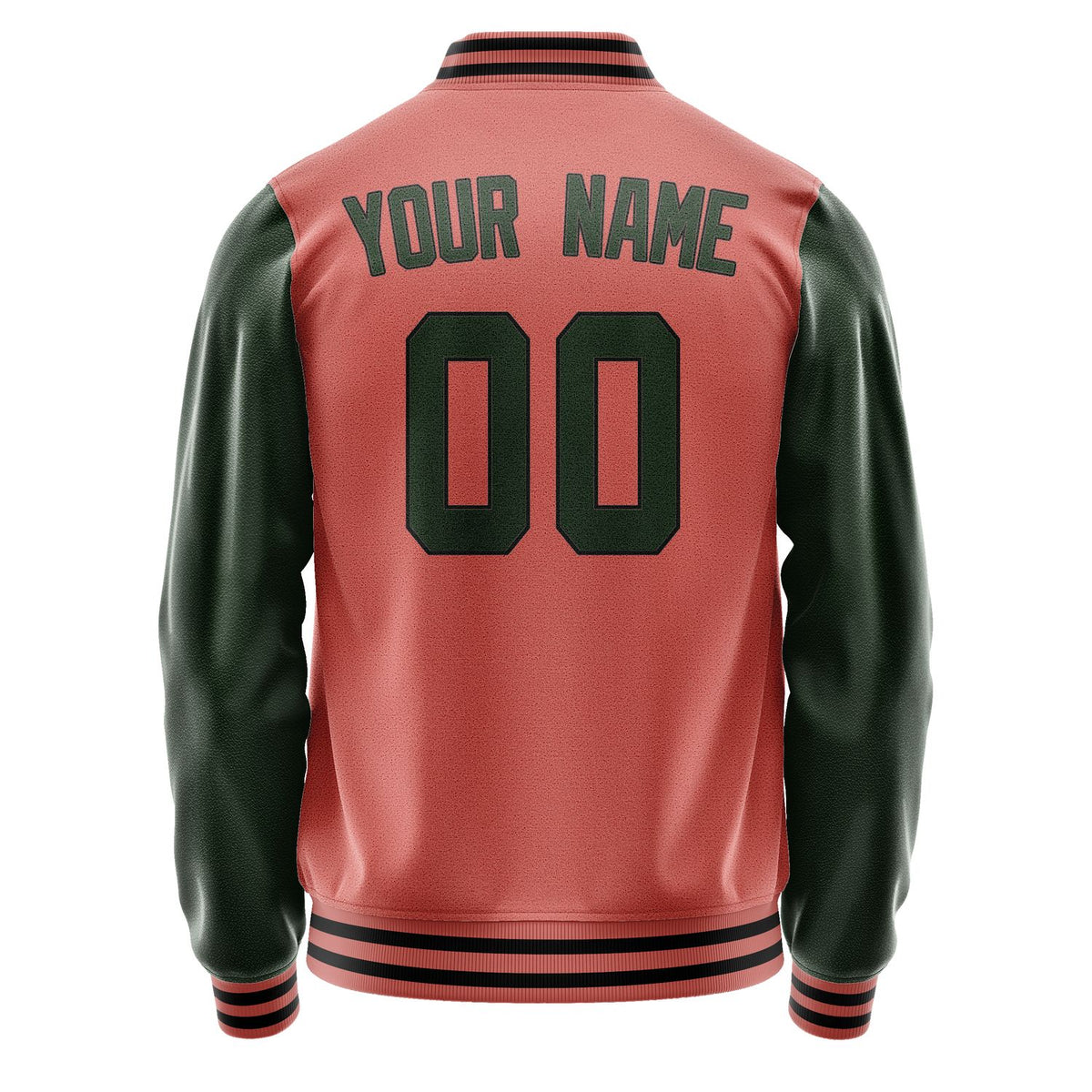 Custom Copper Rose Dark Green Jacket JA2929062917B31706