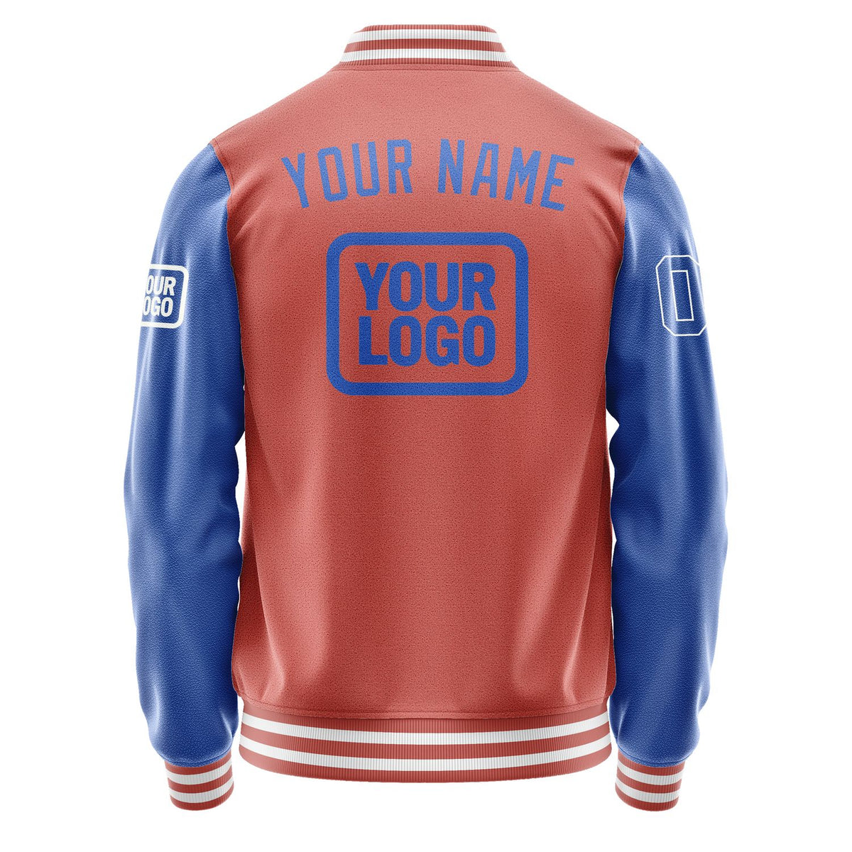 Custom Copper Rose Sky Blue Jacket JA292909291818090918