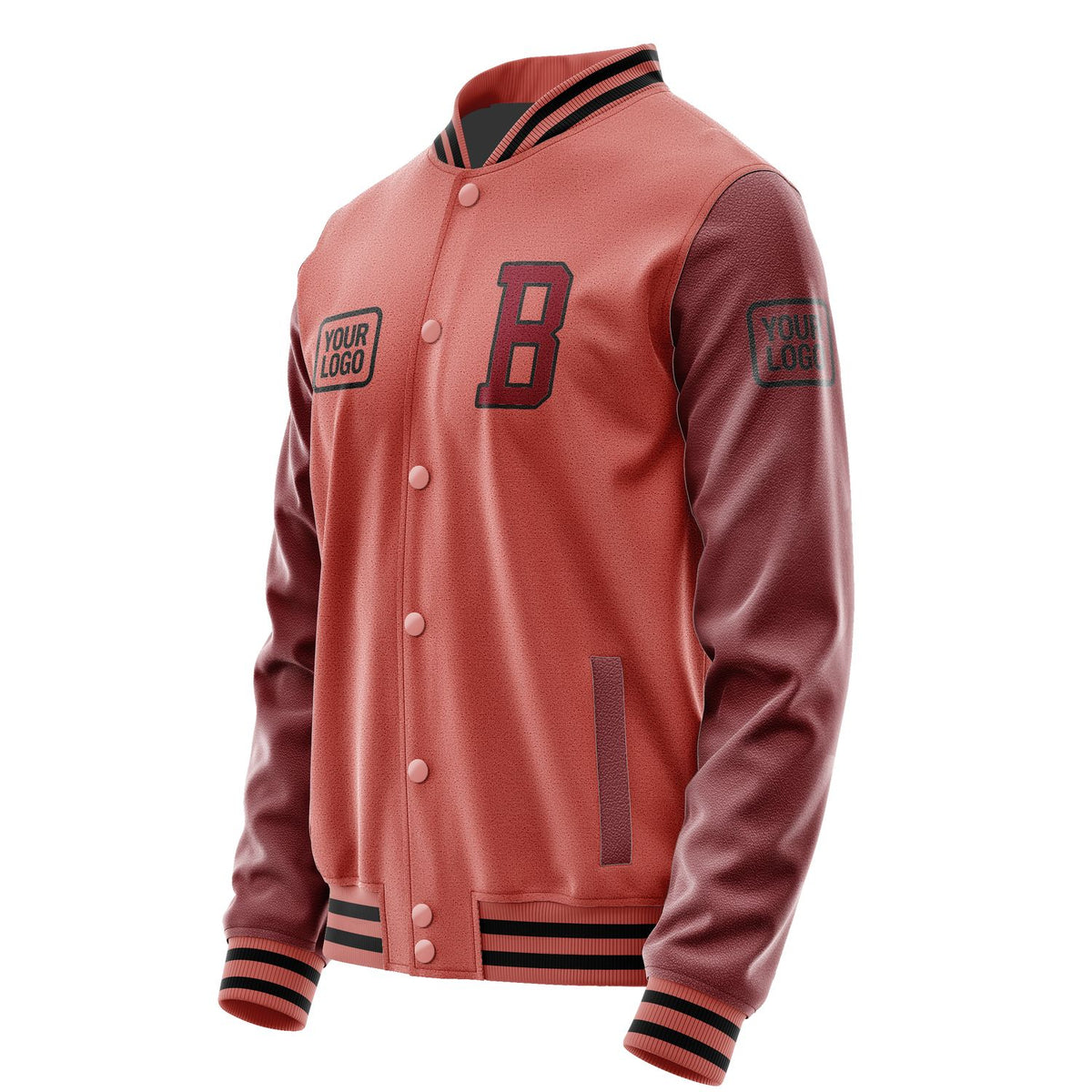 Custom Copper Rose Crimson Red Jacket JA292915291717151517